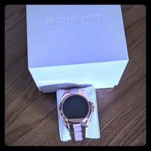 Michael Kors Bradshaw Rose Gold Smart Watch